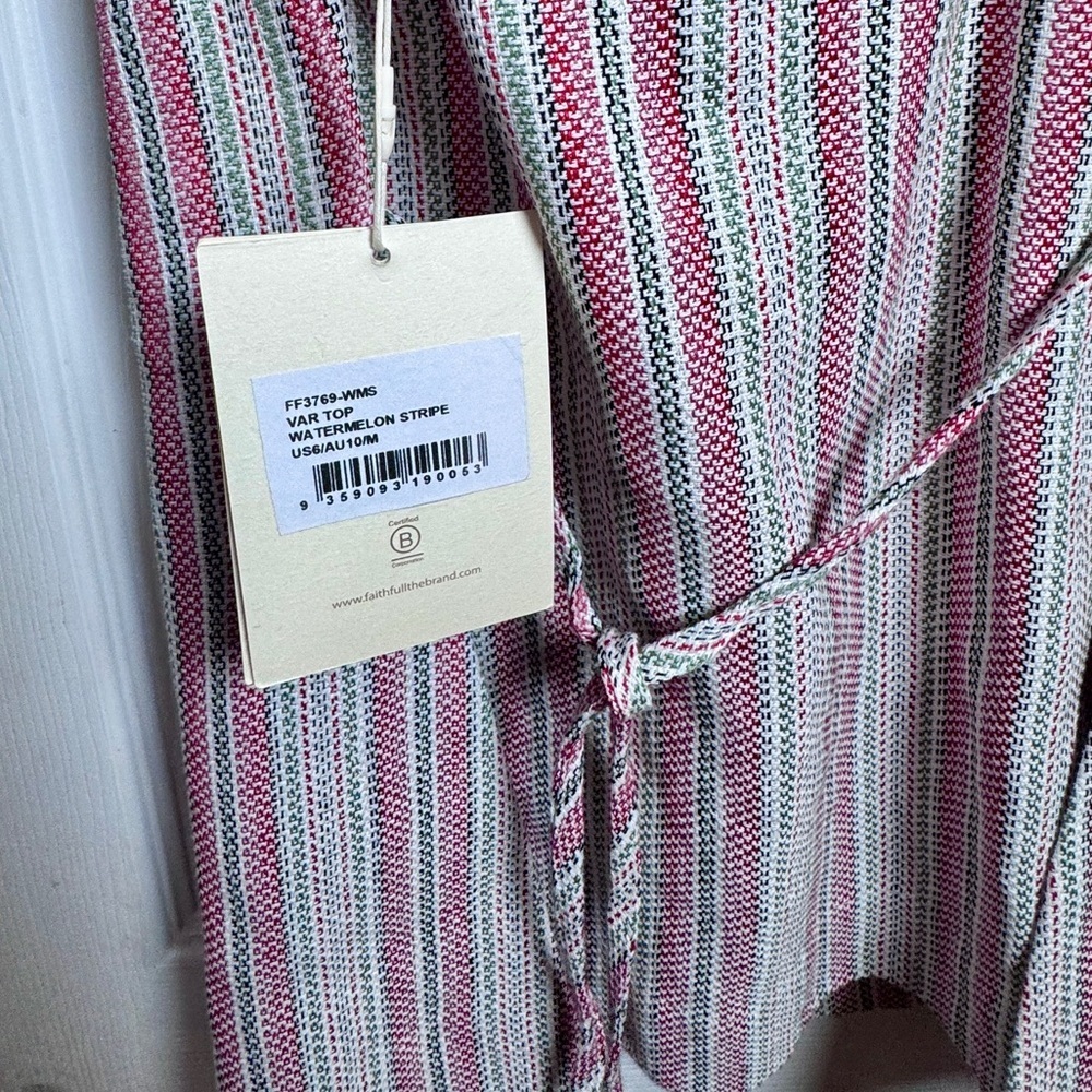 Faithful the Brand Var Watermelon Stripe - Picture 6 of 6
